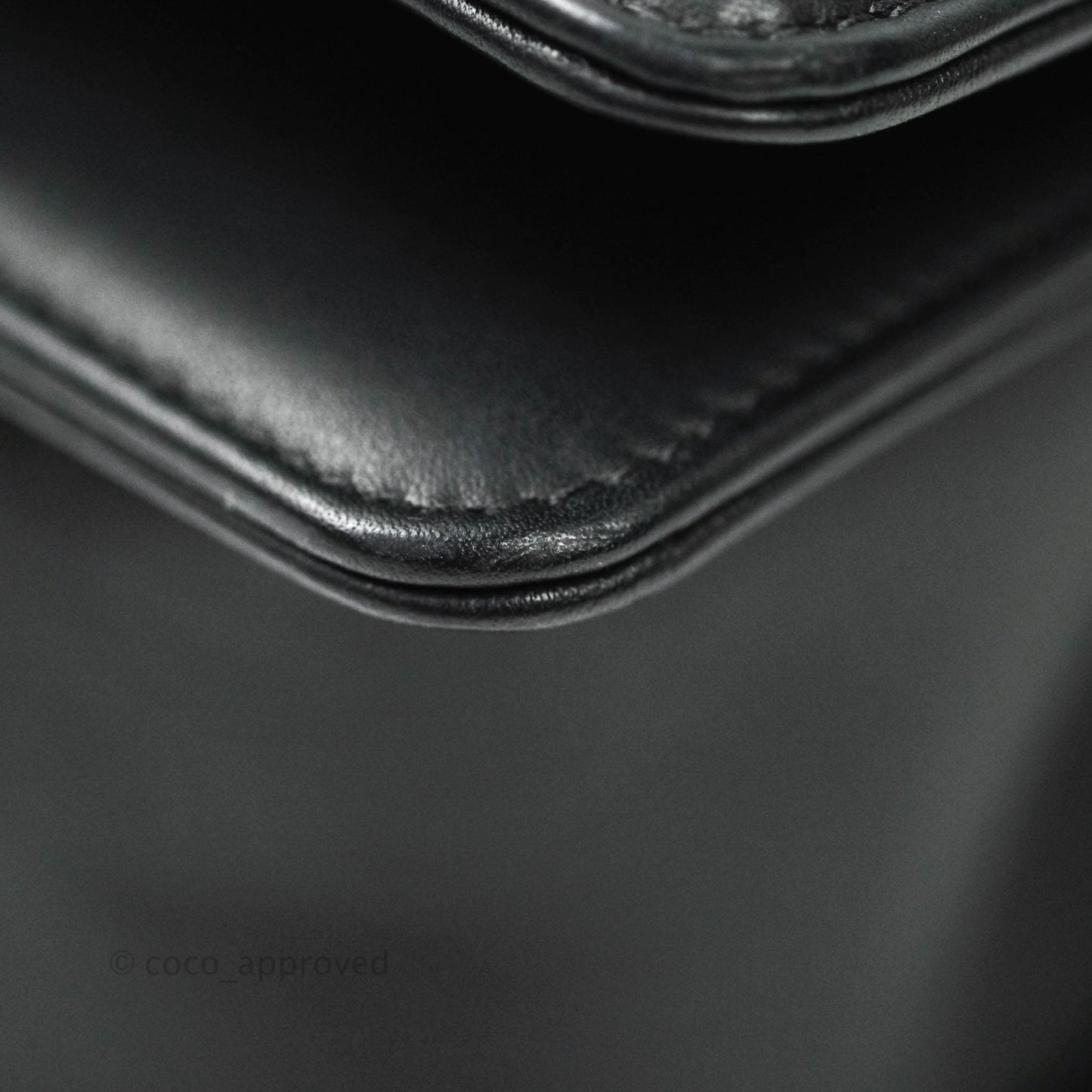 Chanel Quilted Medium Boy Bag Black Calfskin Ruthenium Hardware