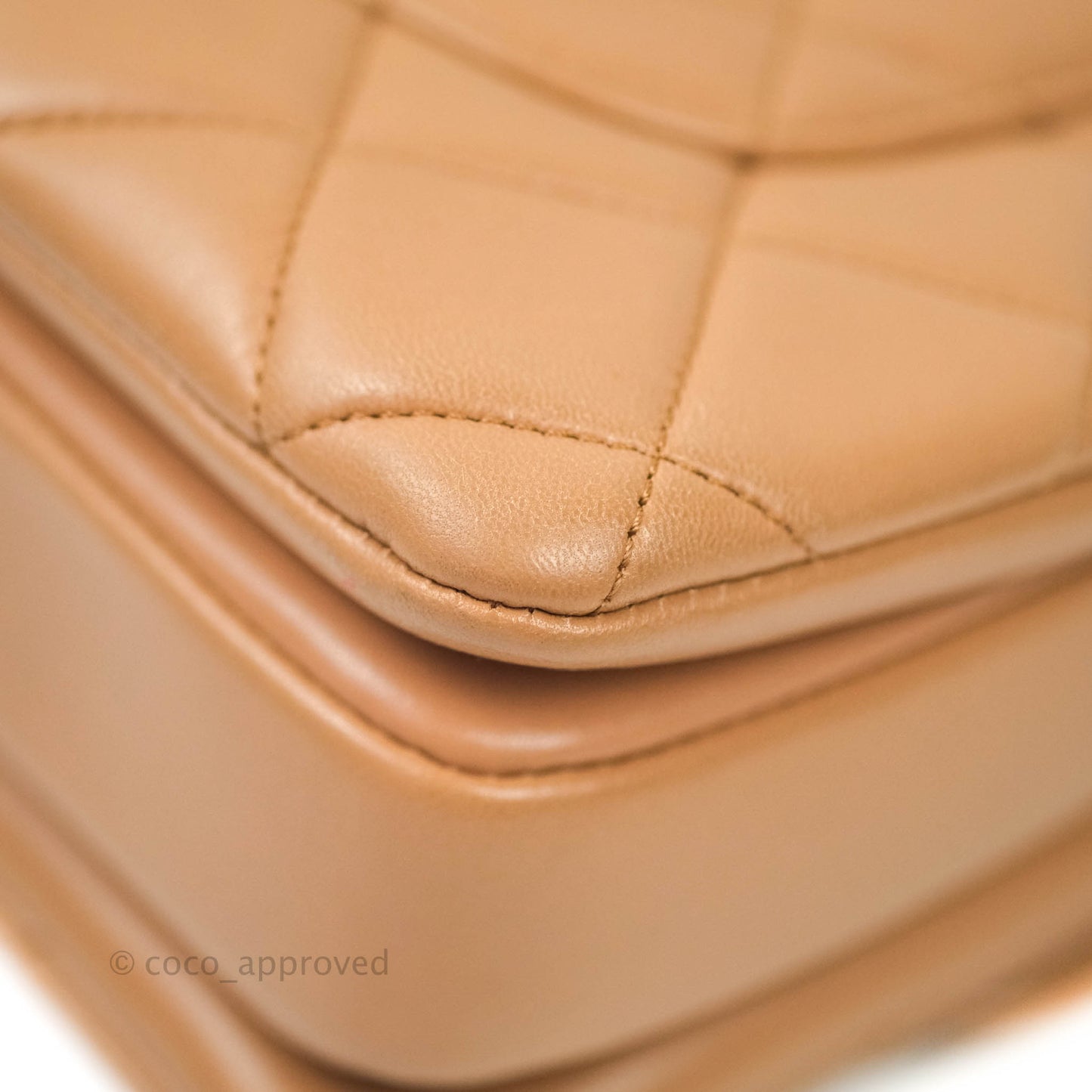 Chanel Trendy CC Small Beige Lambskin Gold Hardware