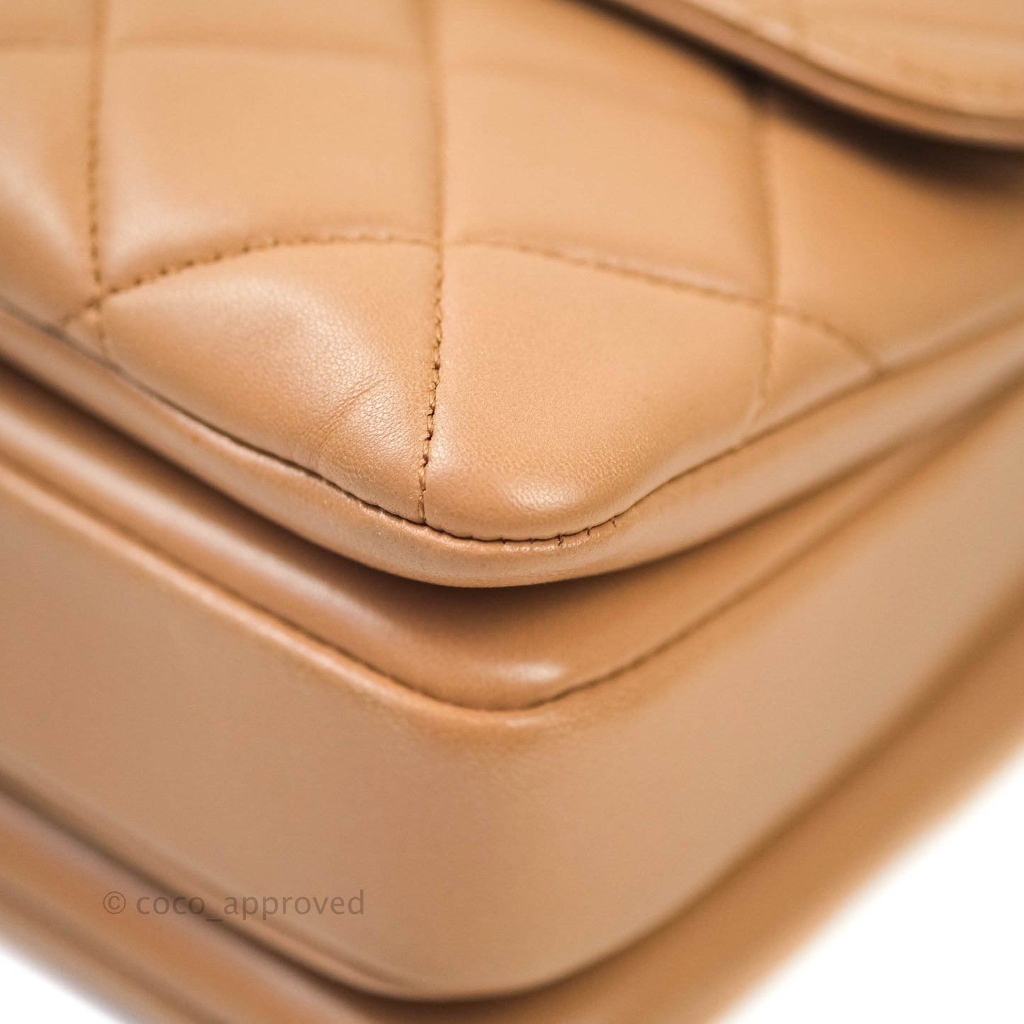 Chanel Trendy CC Small Beige Lambskin Gold Hardware
