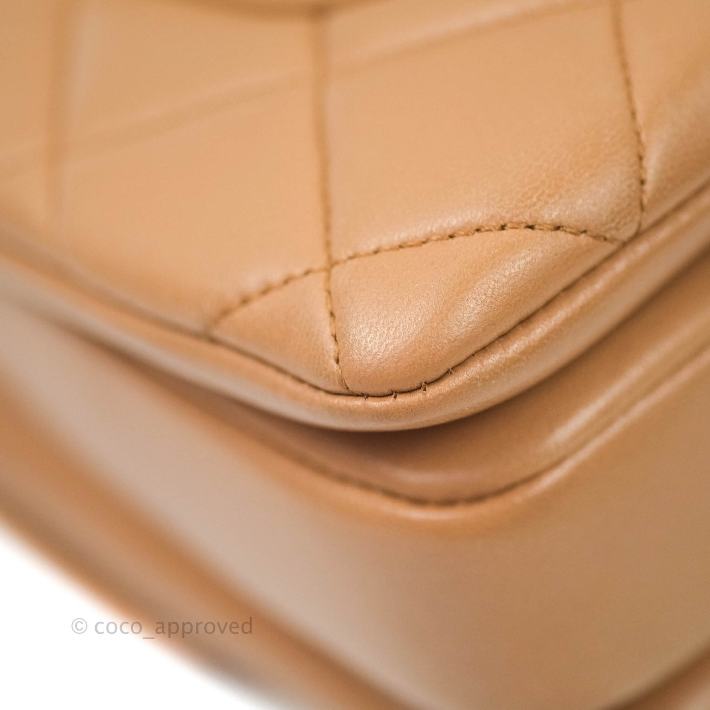 Chanel Trendy CC Small Beige Lambskin Gold Hardware