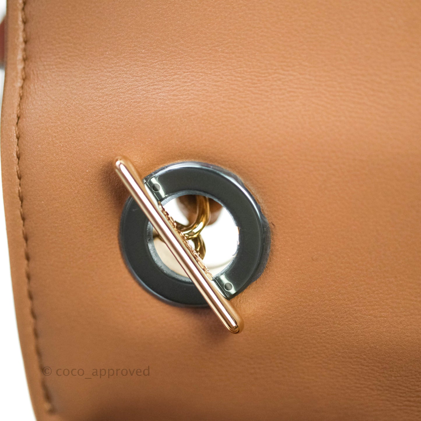 Chanel Trendy CC Small Beige Lambskin Gold Hardware
