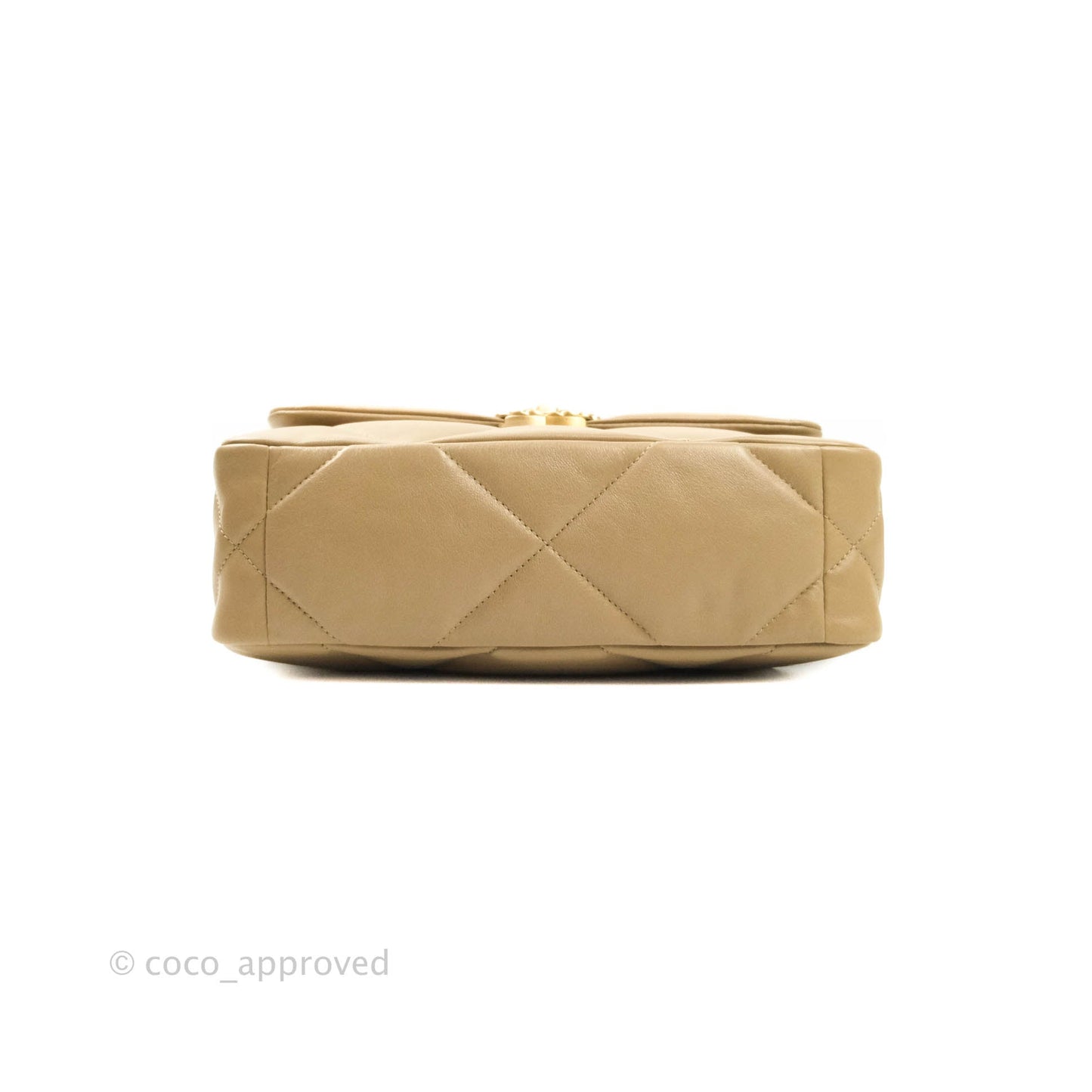 Chanel 19 Small Dark Beige Mixed Hardware 21S