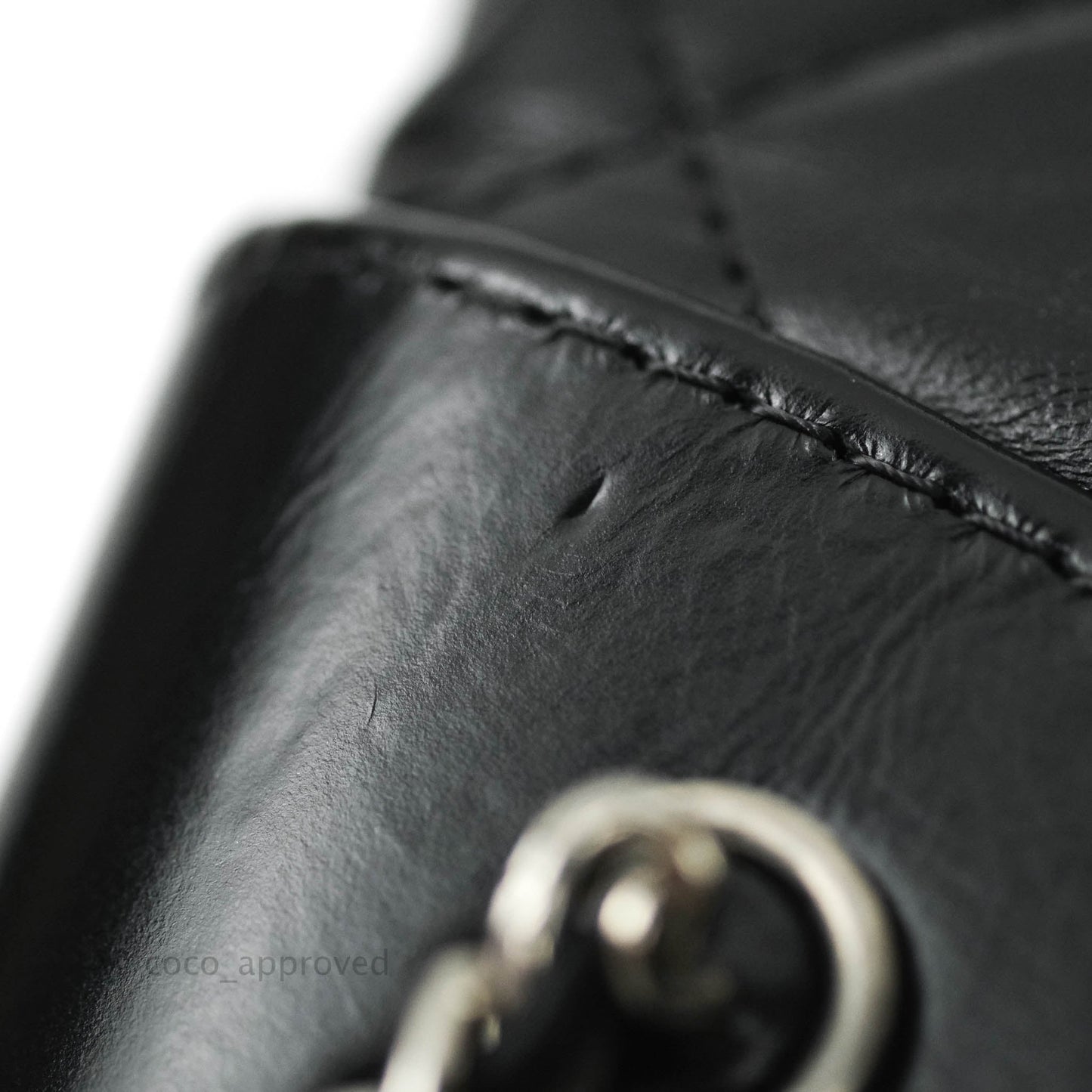 Chanel Gabrielle Backpack Black Aged Calfskin Medium Black