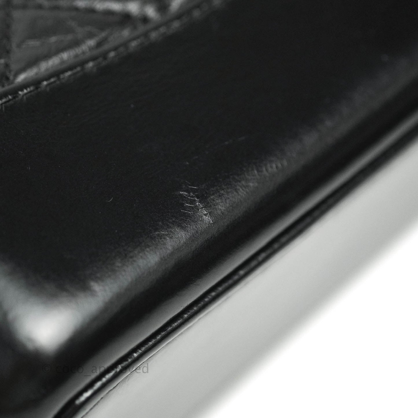 Chanel Gabrielle Backpack Black Aged Calfskin Medium Black