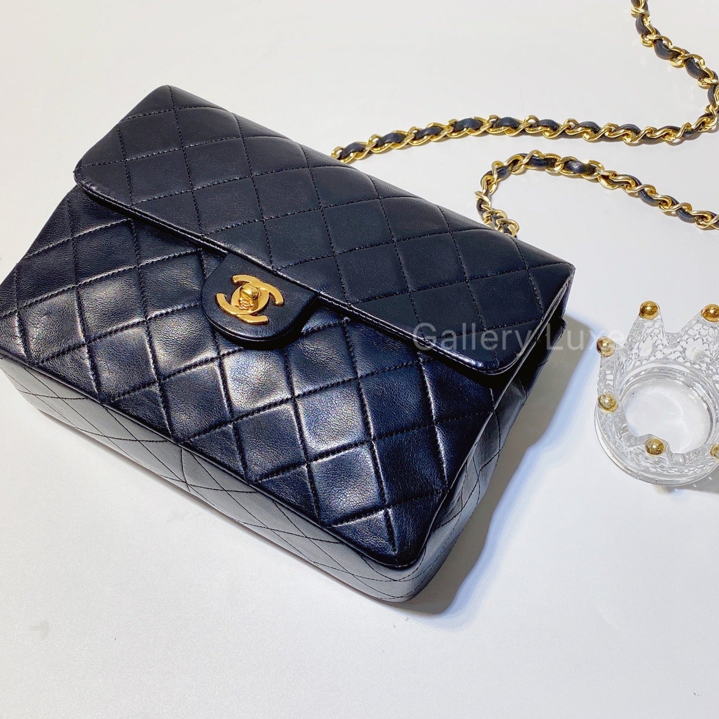 No.2819-Chanel Vintage Lambskin Classic Flap Mini 20cm