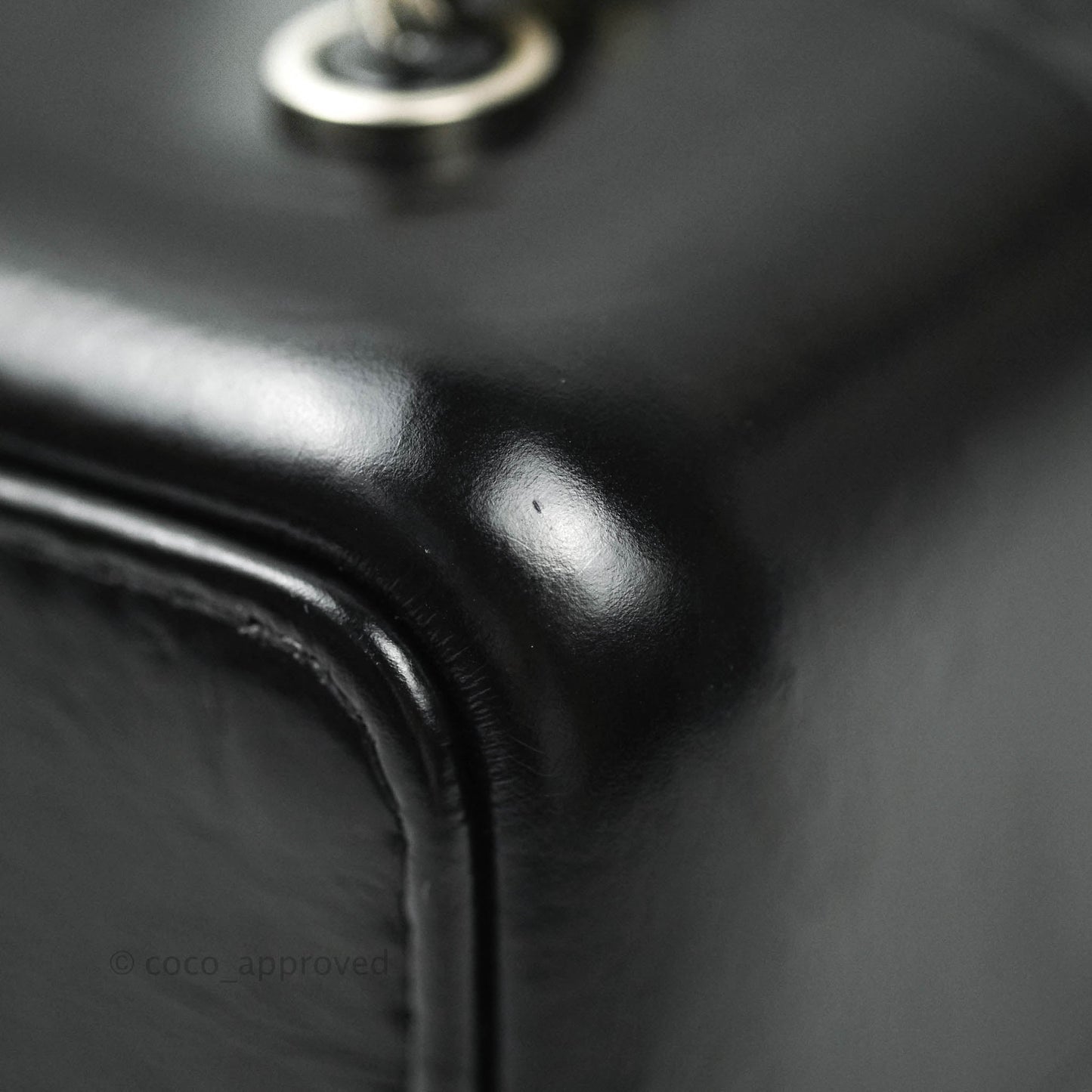 Chanel Gabrielle Backpack Black Aged Calfskin Medium Black