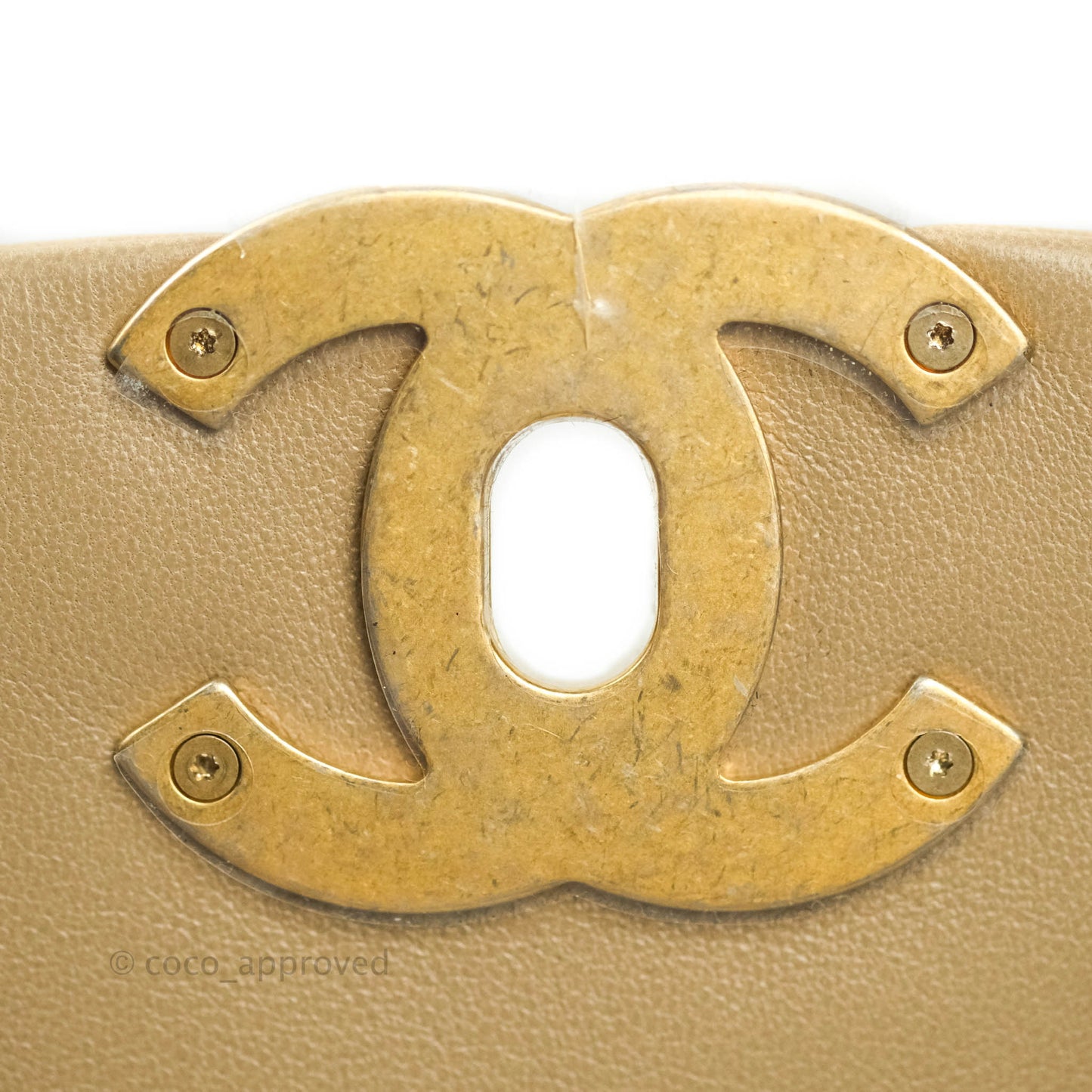 Chanel 19 Small Dark Beige Mixed Hardware