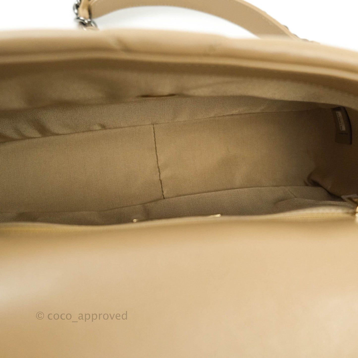 Chanel 19 Small Dark Beige Mixed Hardware