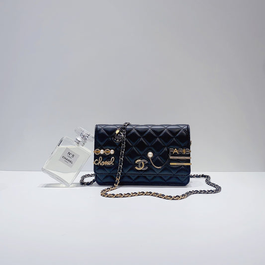 No.3722-Chanel Coco Clips Wallet On Chain (Brand New/全新)