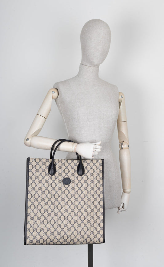 Luxury Gucci Trending 2025 Supreme GG Medium Tote Bag Blue