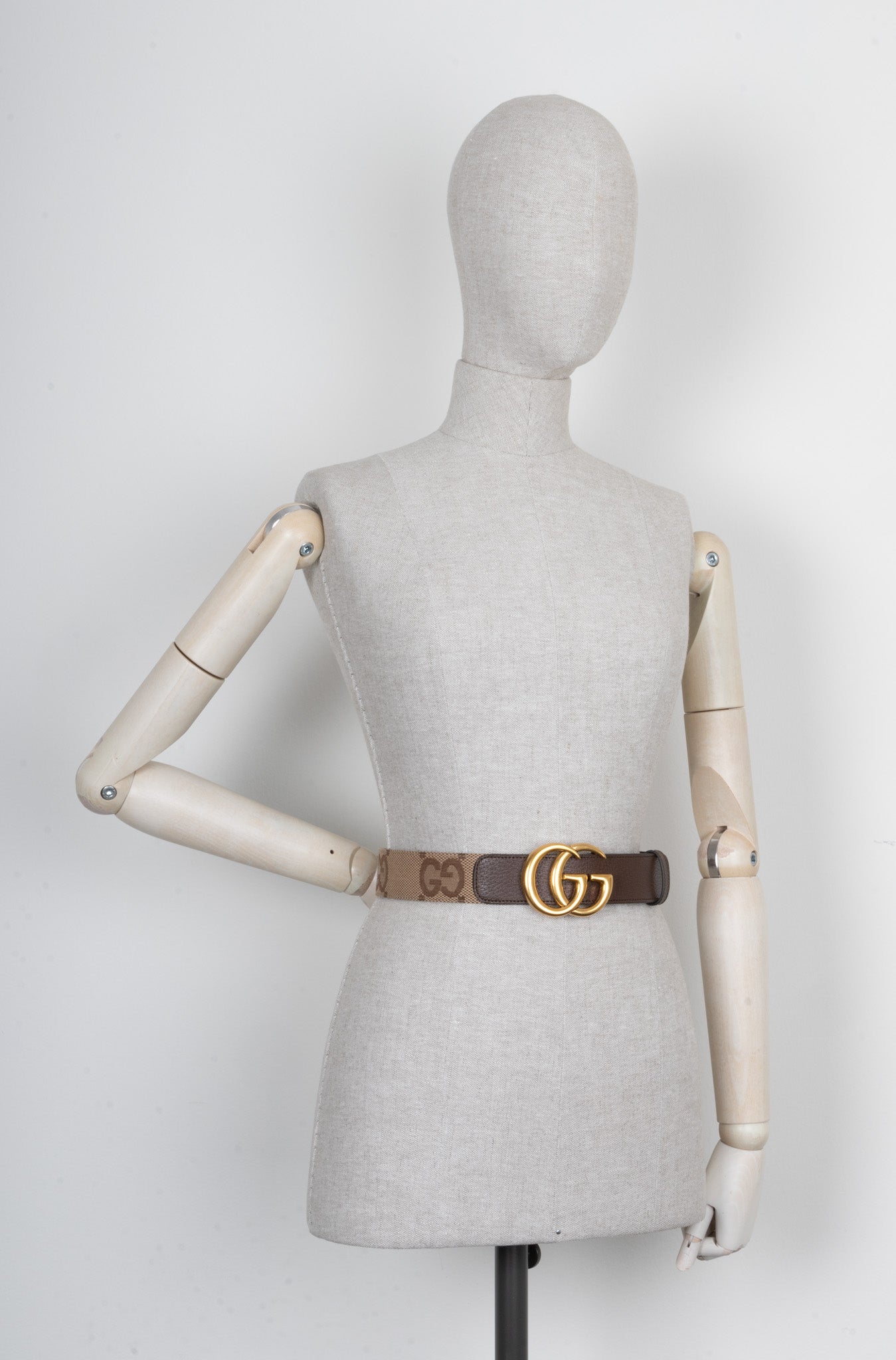 Luxury Gucci Trending 2025 Marmont Jumbo GG Belt Canvas