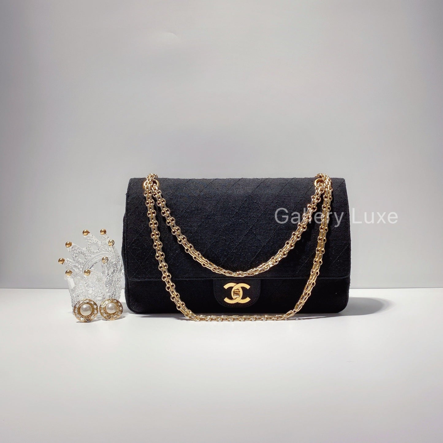 No.2506-Chanel Vintage Jersey Classic Flap Bag