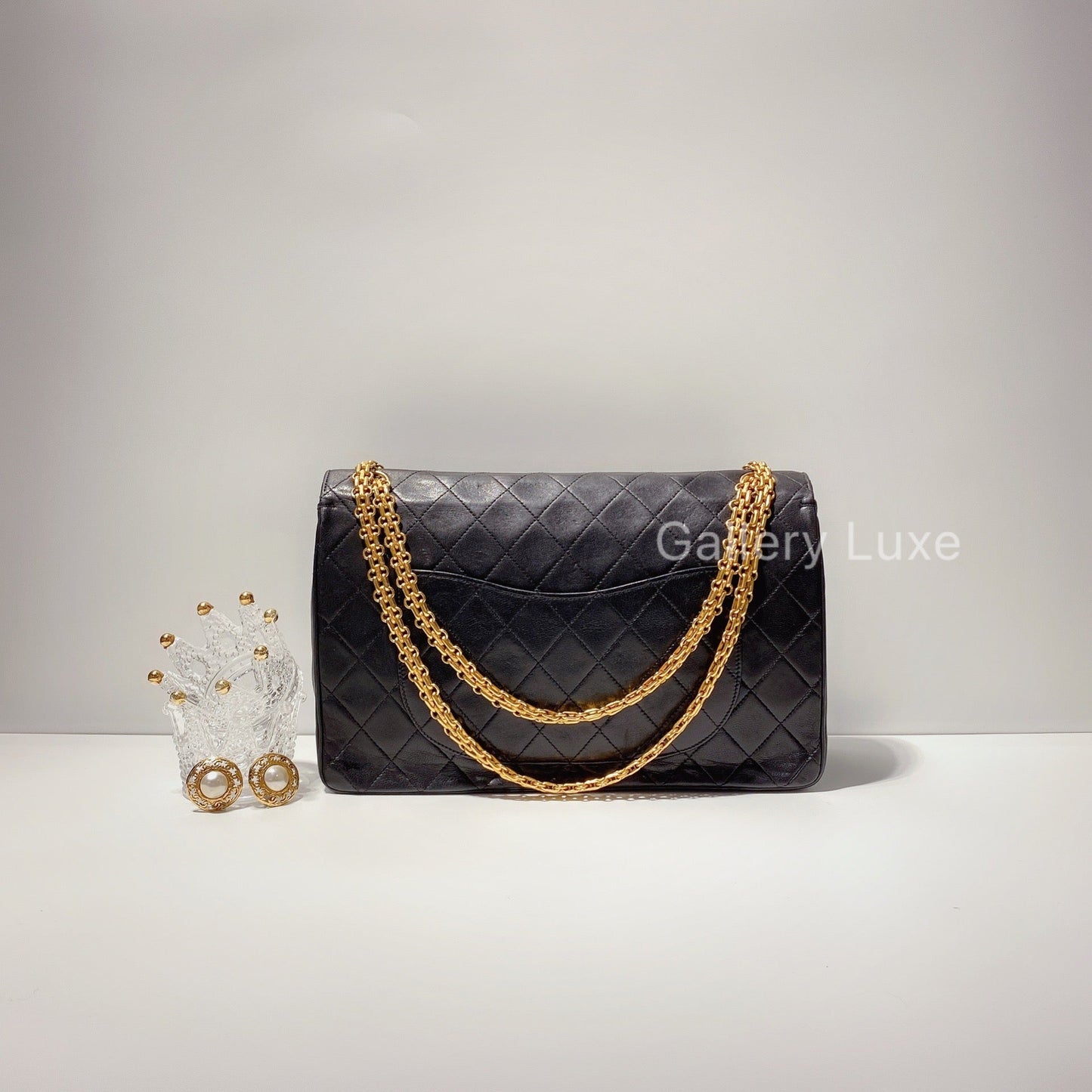 No.2511-Chanel Vintage Lambskin Classic Flap Bag