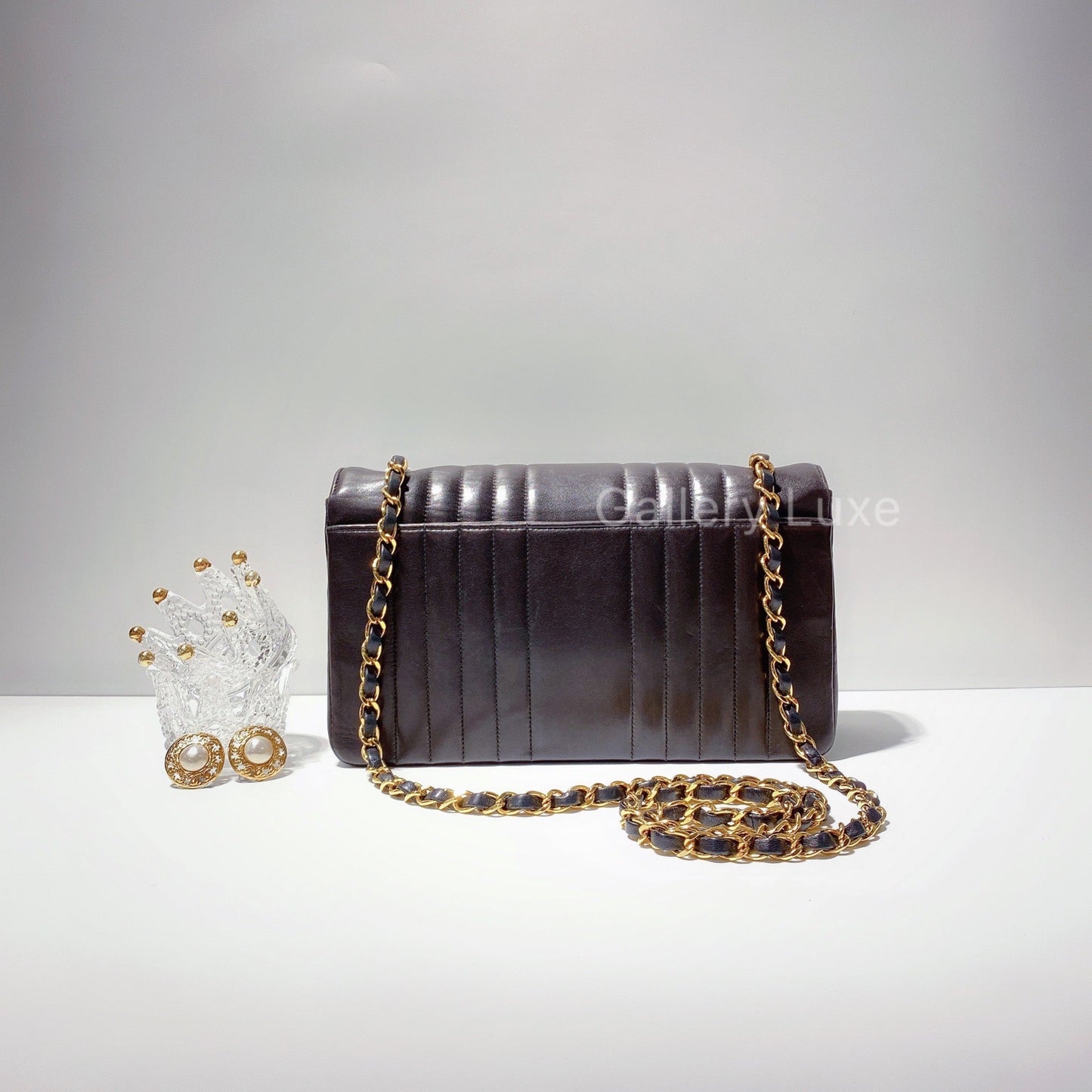 No.2260-Chanel Vintage Classic Lambskin Flap Bag