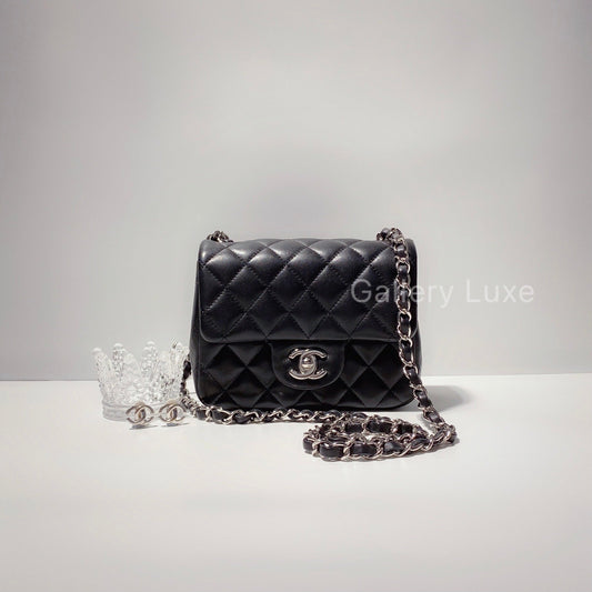 No.2515-Chanel Lambskin Classic Flap Mini 17cm