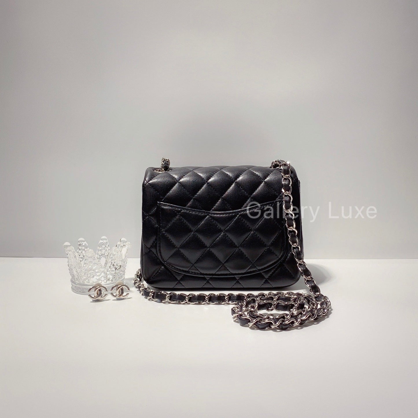 No.2515-Chanel Lambskin Classic Flap Mini 17cm