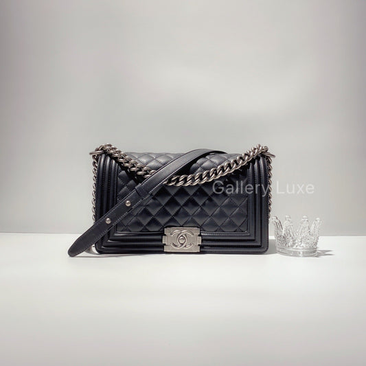 No.2518-Chanel Calfskin Boy 25cm