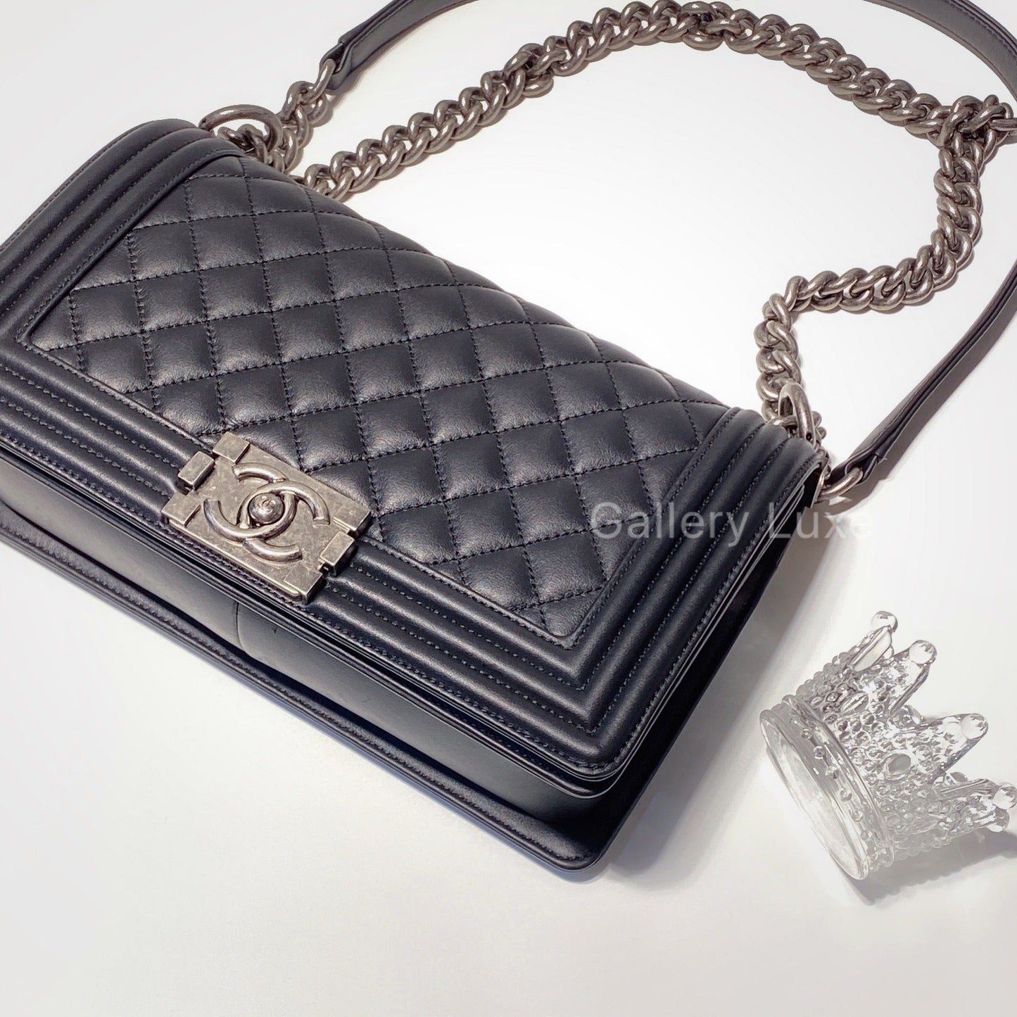 No.2518-Chanel Calfskin Boy 25cm