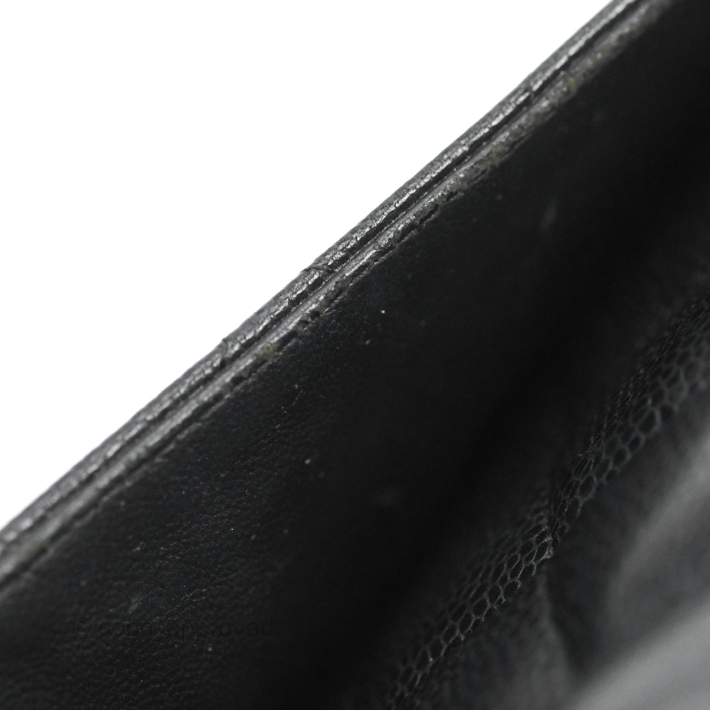 Chanel Jumbo Single Flap Black Caviar Gold Hardware