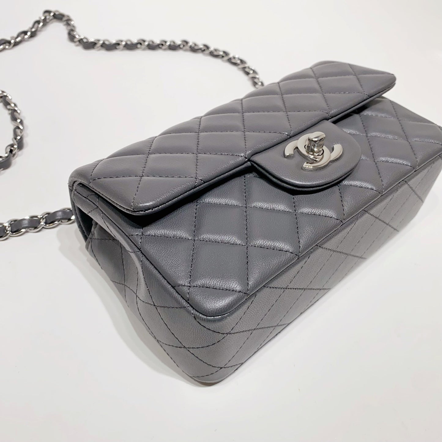 No.4230-Chanel Rectangular Timeless Classic Flap Mini 20cm