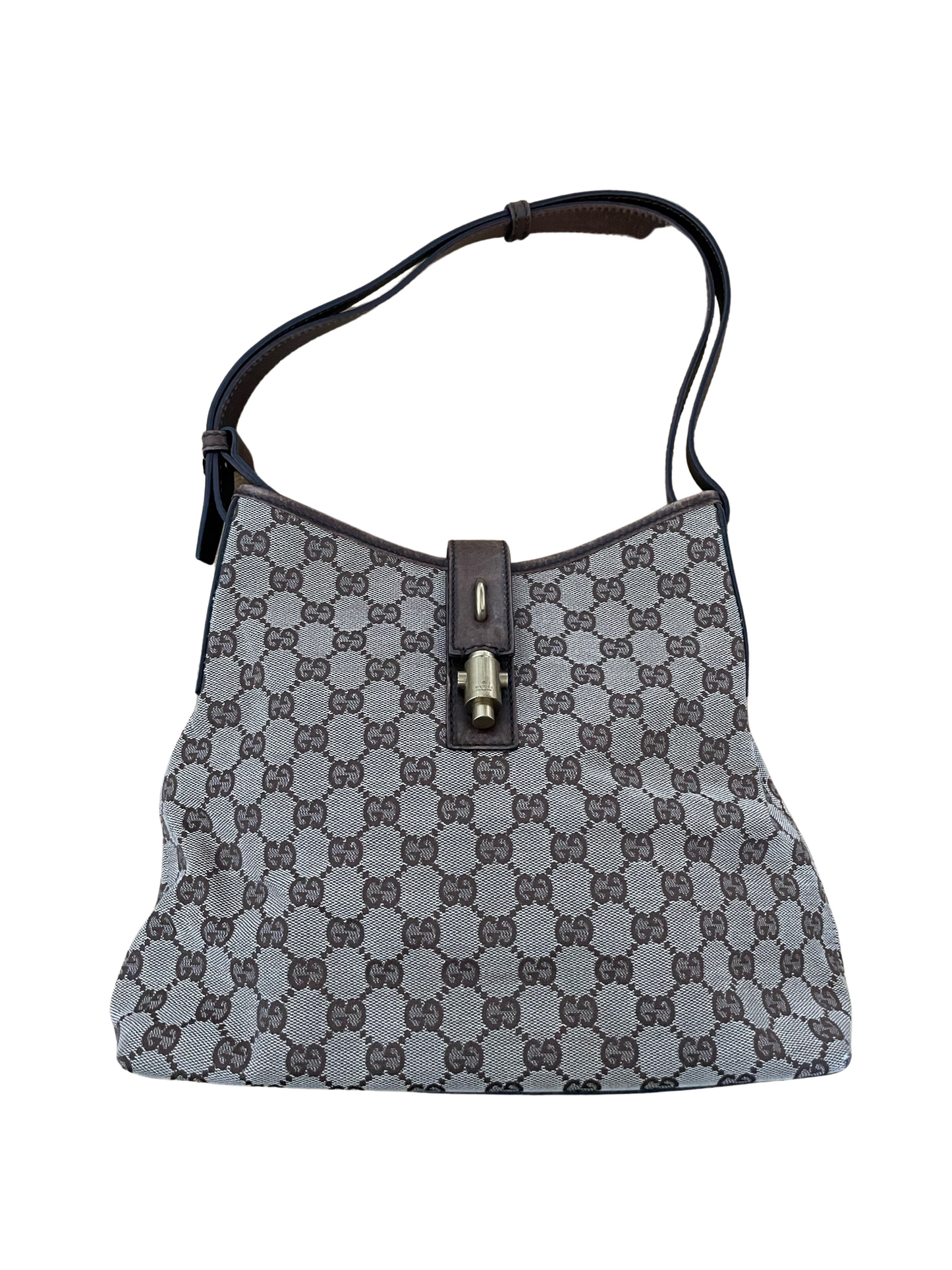 Luxury Gucci New Jackie Beige Shoulder Bag