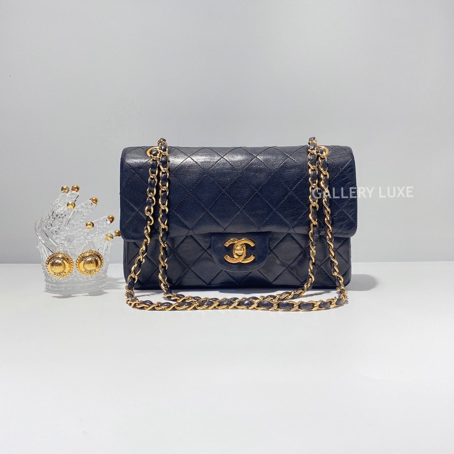 No.2099-Chanel Vintage Lambskin Classic Flap 23cm