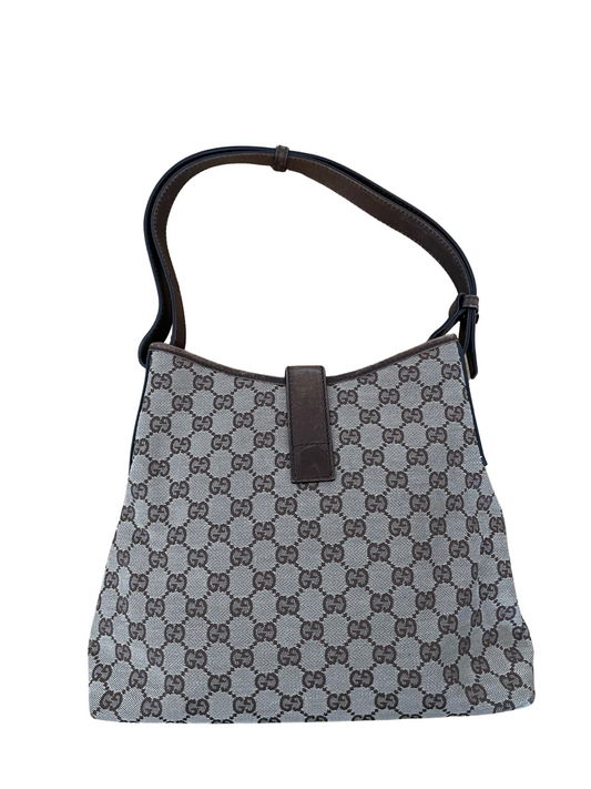 Luxury Gucci New Jackie Beige Shoulder Bag