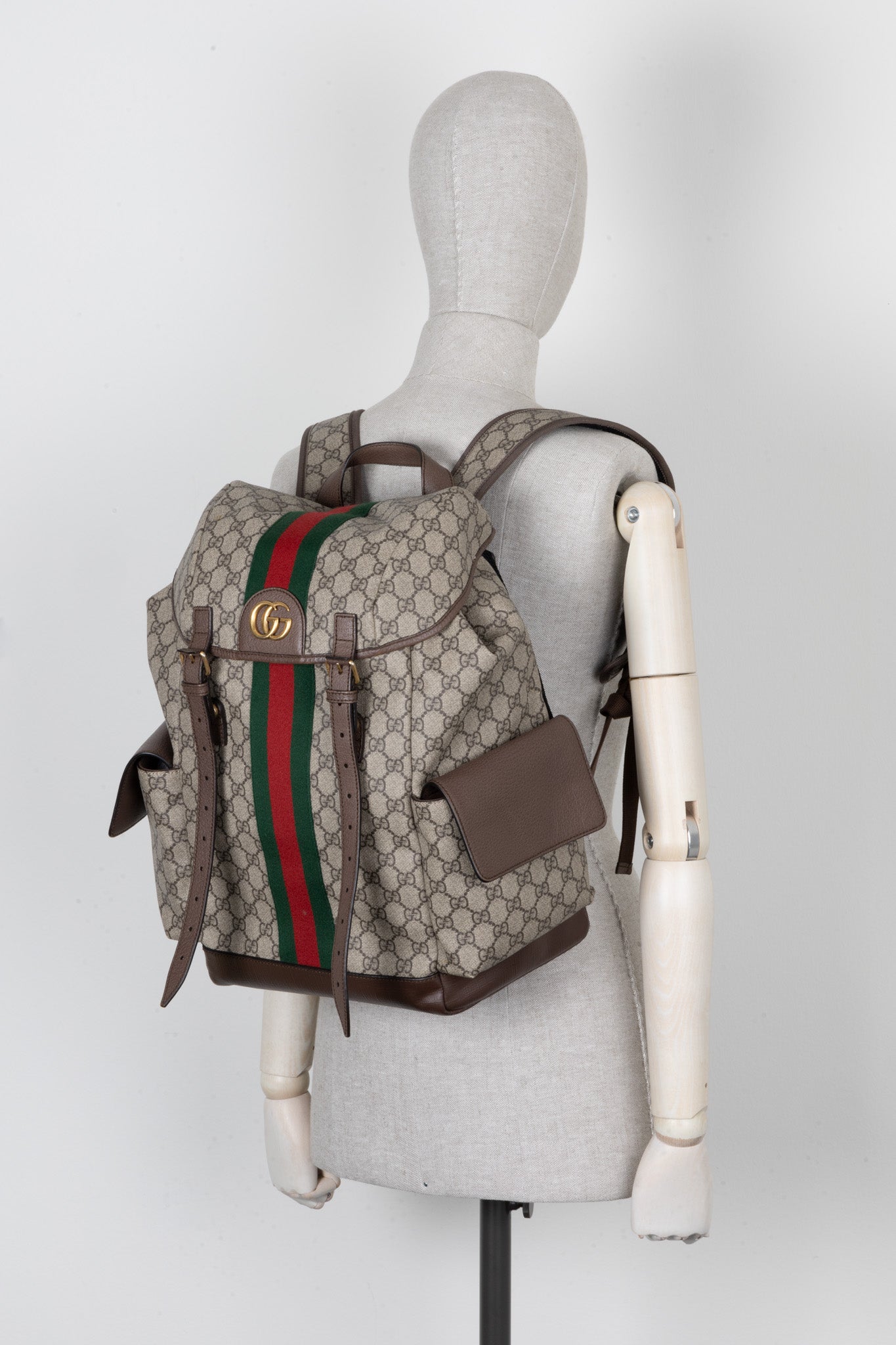 Luxury Gucci Trending 2025 Ophidia Backpack Medium