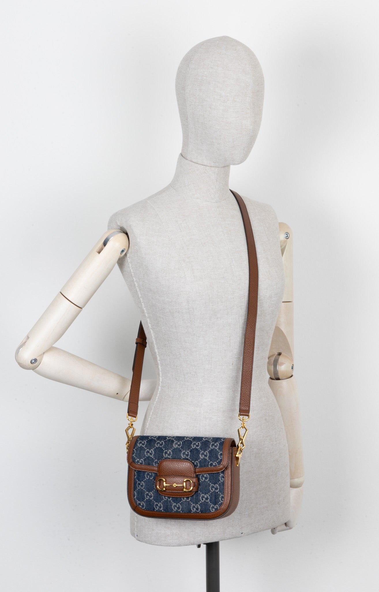 Luxury Gucci Trending 2025 1955 Horsebit Crossbody Bag Supreme