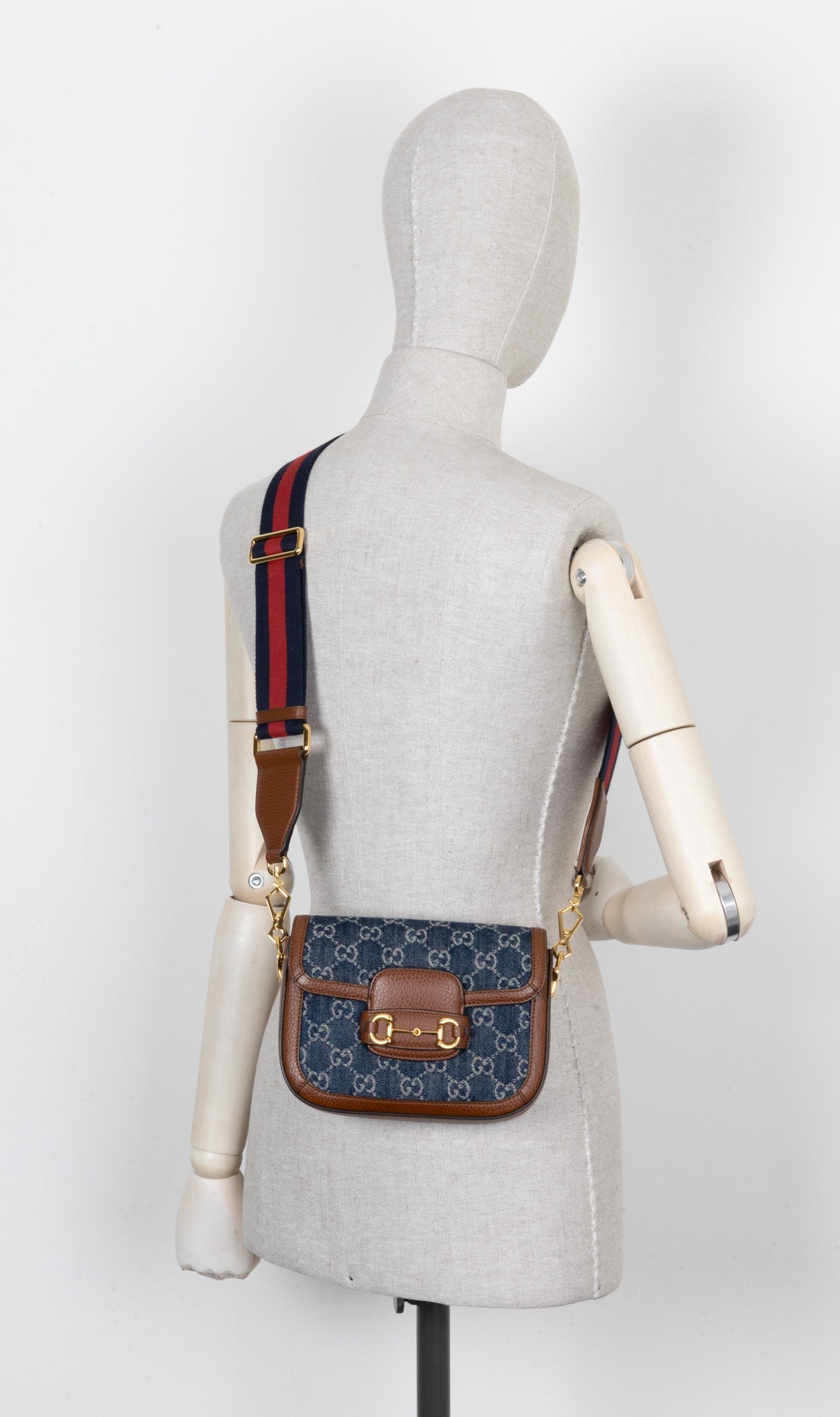 Luxury Gucci Trending 2025 1955 Horsebit Crossbody Bag Supreme