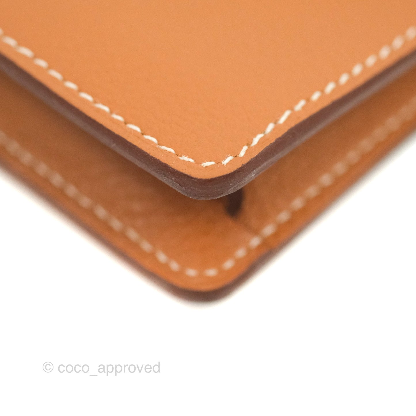 Hermès Roulis Slim Wallet Gold Gold Hardware