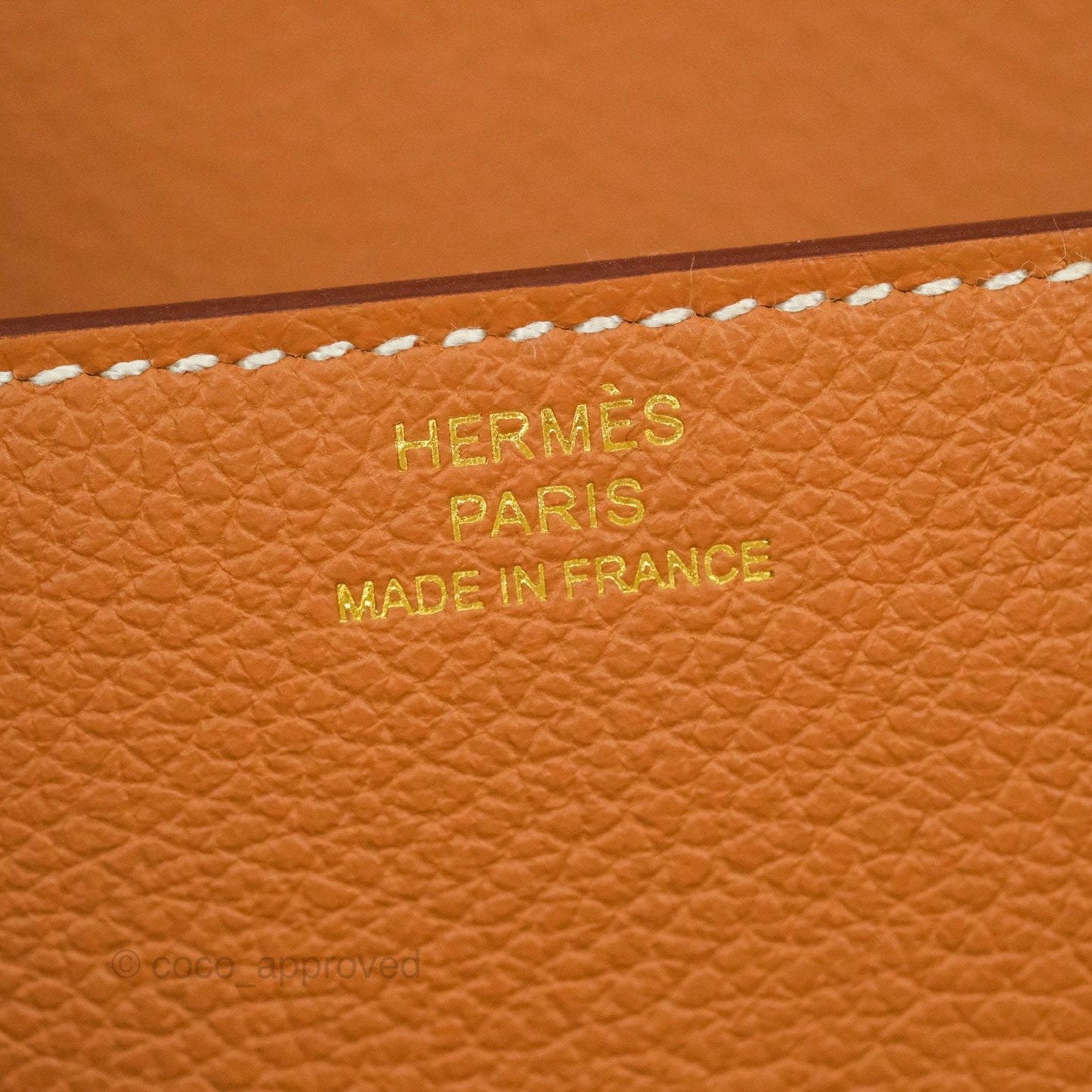 Hermès Roulis Slim Wallet Gold Gold Hardware