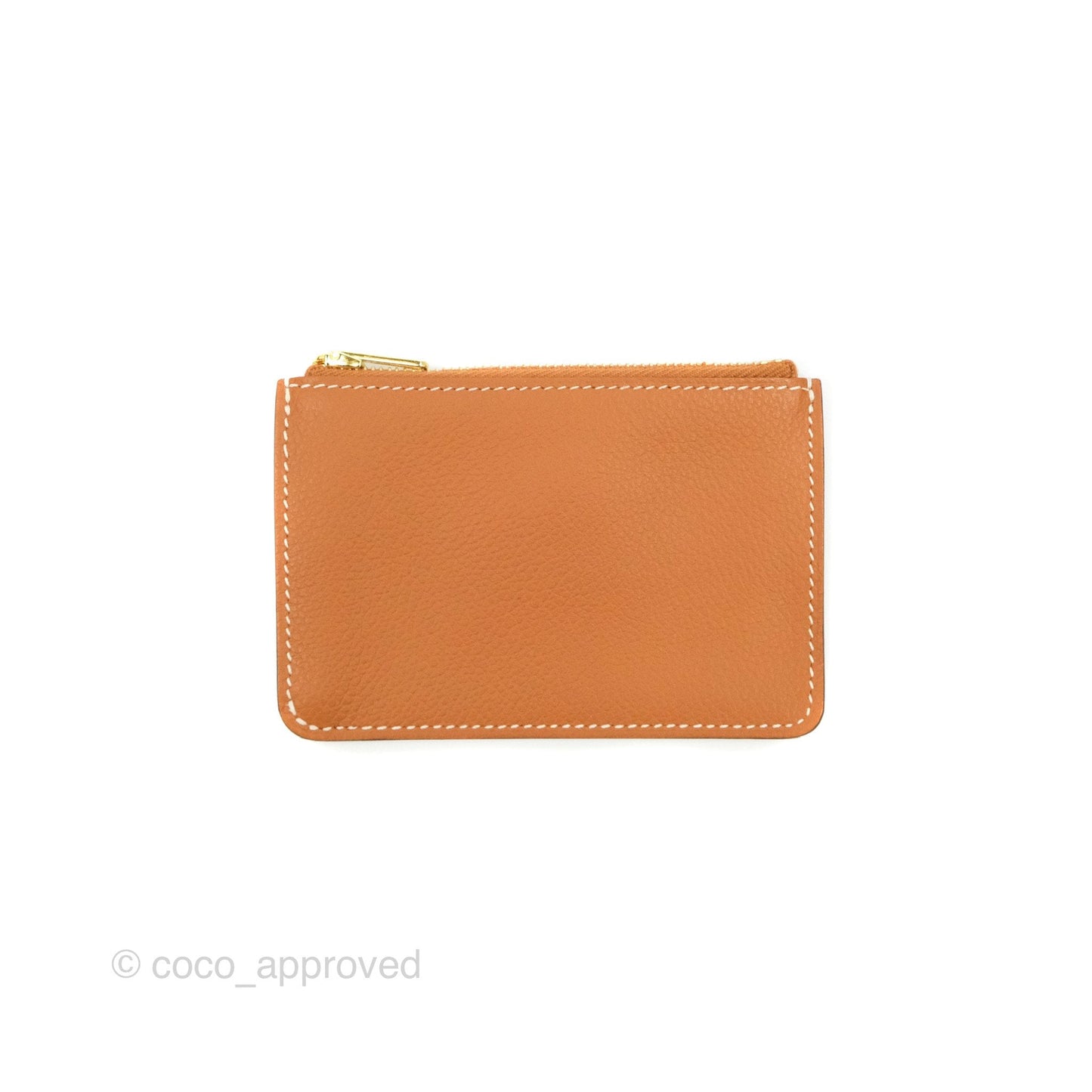 Hermès Roulis Slim Wallet Gold Gold Hardware