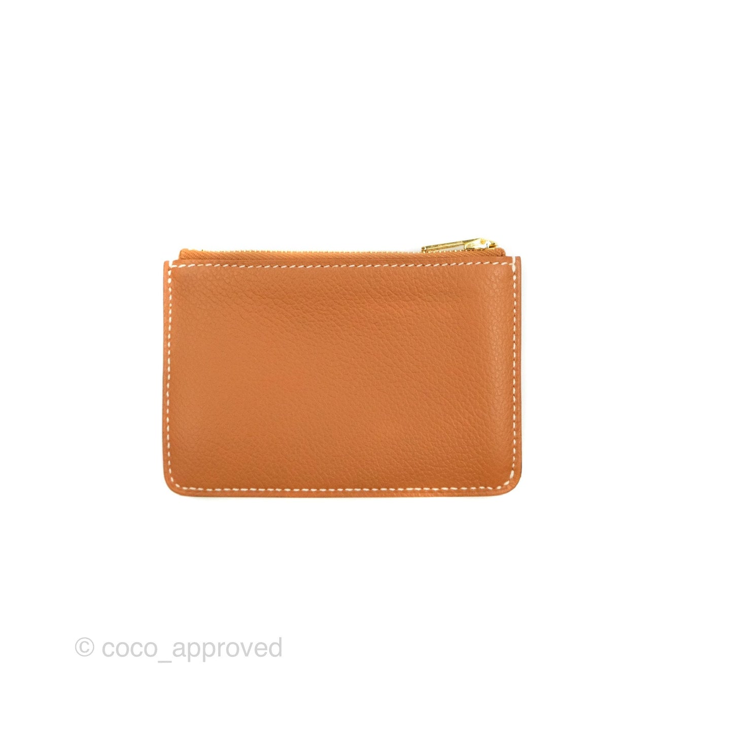 Hermès Roulis Slim Wallet Gold Gold Hardware