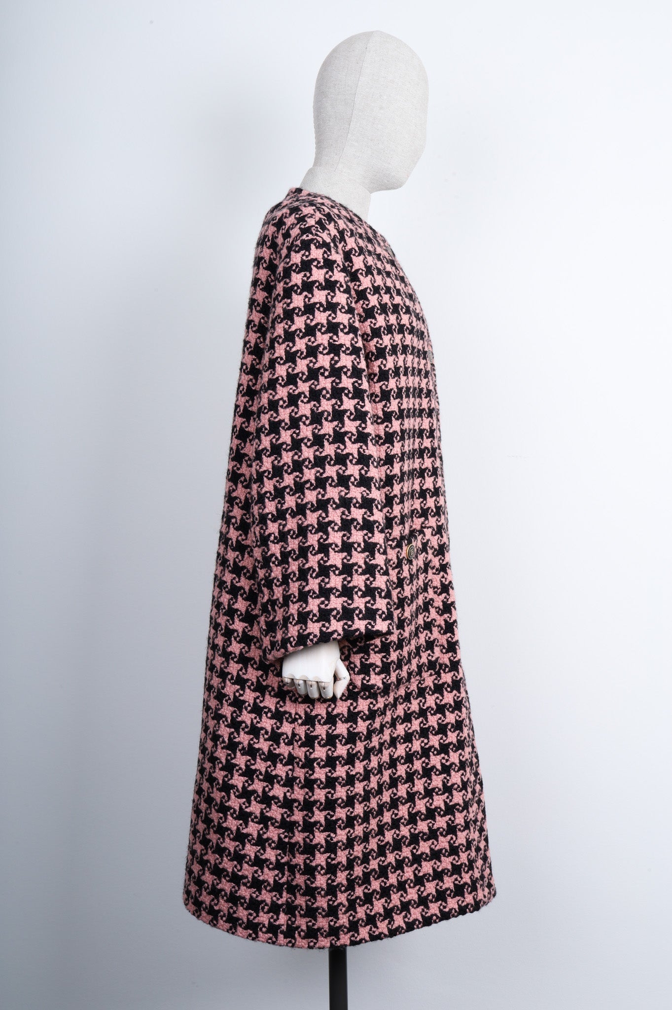 Luxury Gucci Trending 2025 2022 Coat Pink and Black