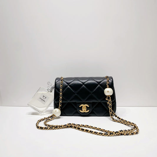 No.001657-Chanel Pearl Twins Rectangular Mini Flap Bag (Brand New / 全新)