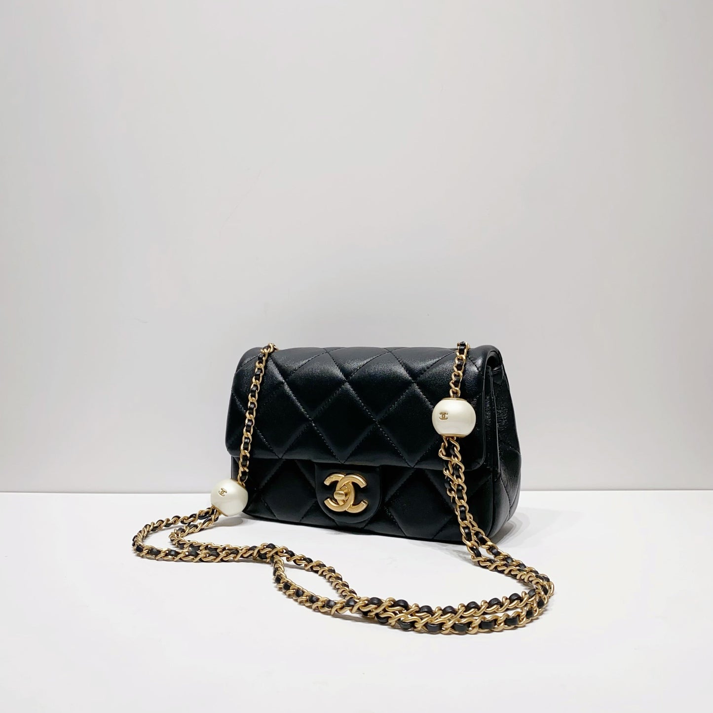 No.001657-Chanel Pearl Twins Rectangular Mini Flap Bag (Brand New / 全新)