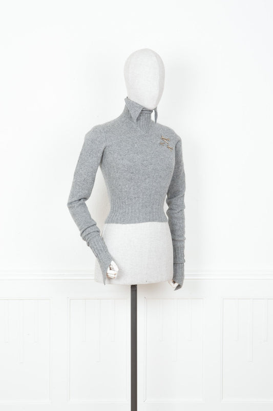 CHANEL Knit Grey Planes Collection 2008