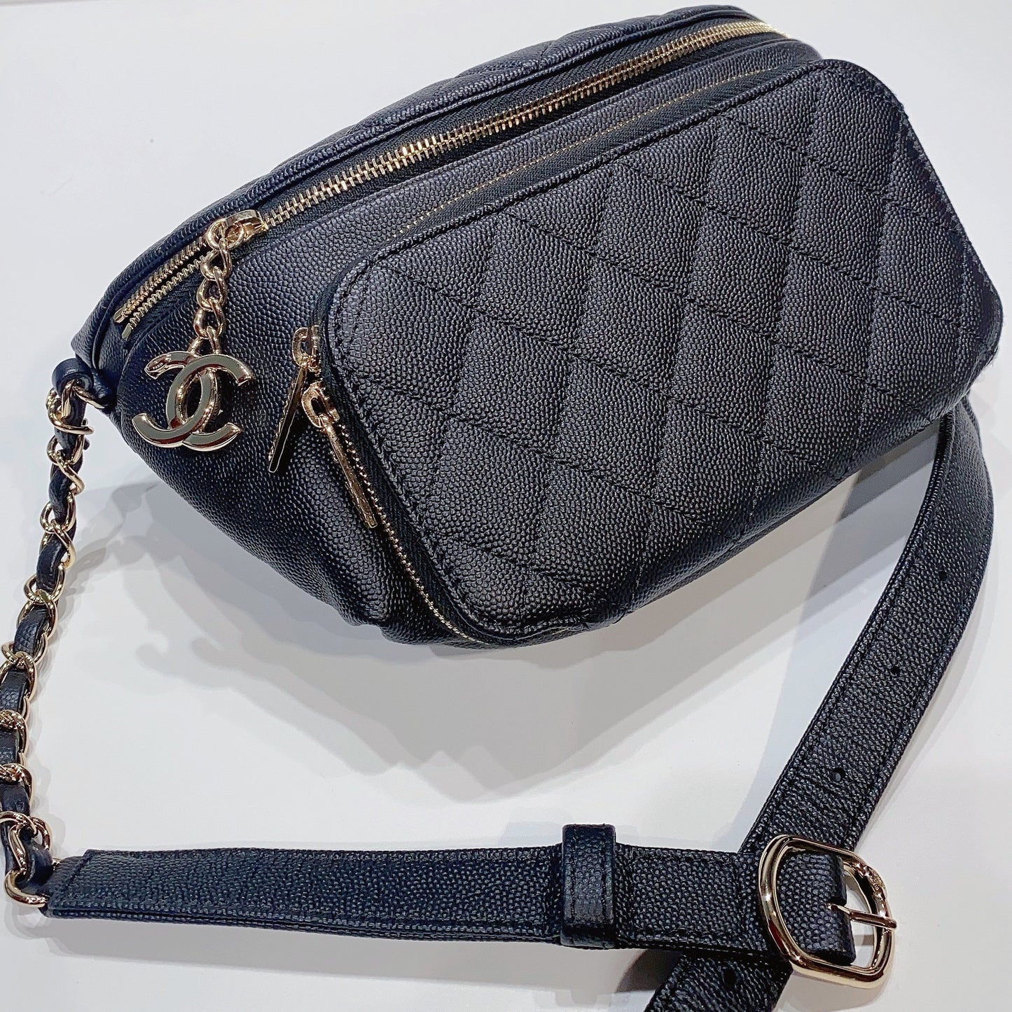 No.3738-Chanel Business Affinity Waist Bag