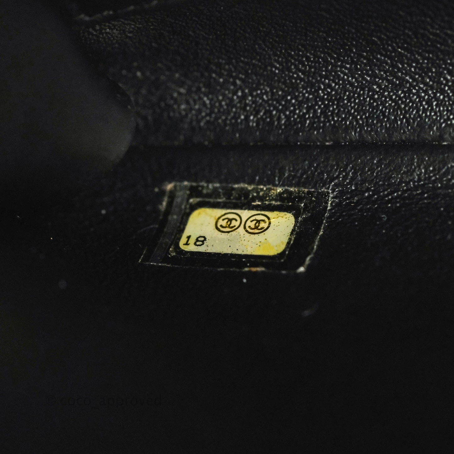 Chanel Quilted Clutch with Chain Black Caviar Silver Hardware