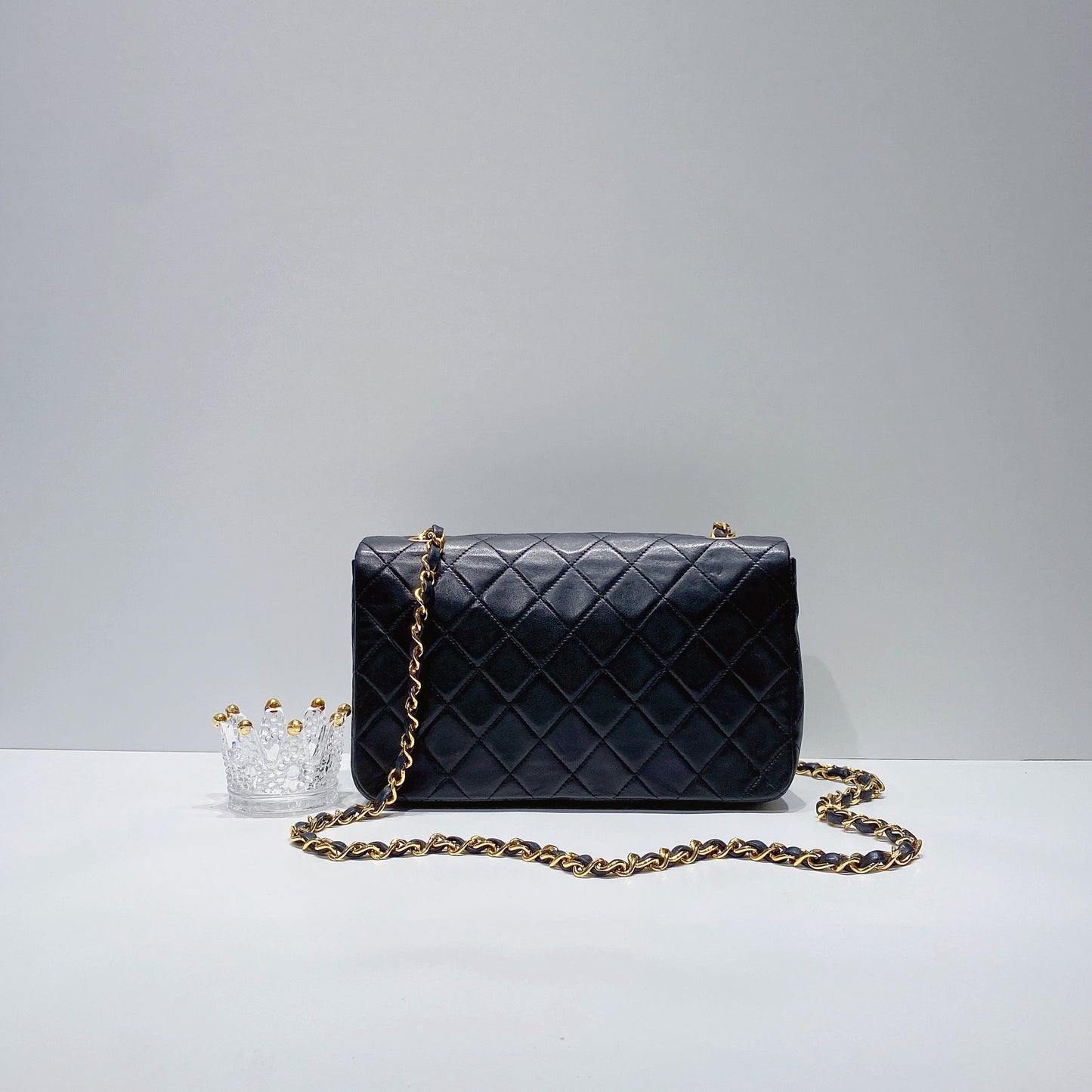 No.3646-Chanel Vintage Lambskin Flap Bag