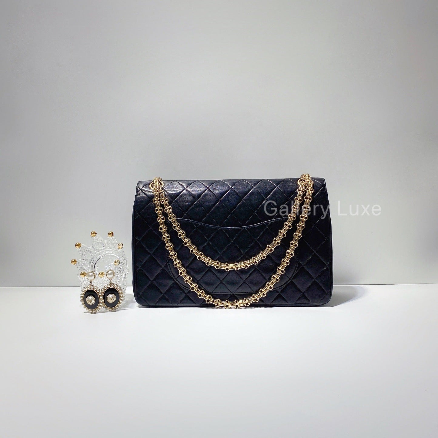 No.2537-Chanel Vintage Lambskin Classic Flap Bag
