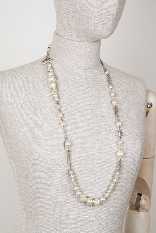 CHANEL Necklace Pearls Chains 2014