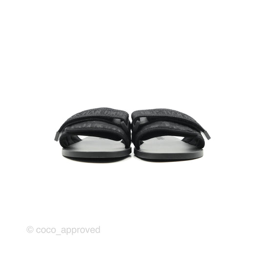 Dior The Dio(r)evolution Slippers Black Oblique