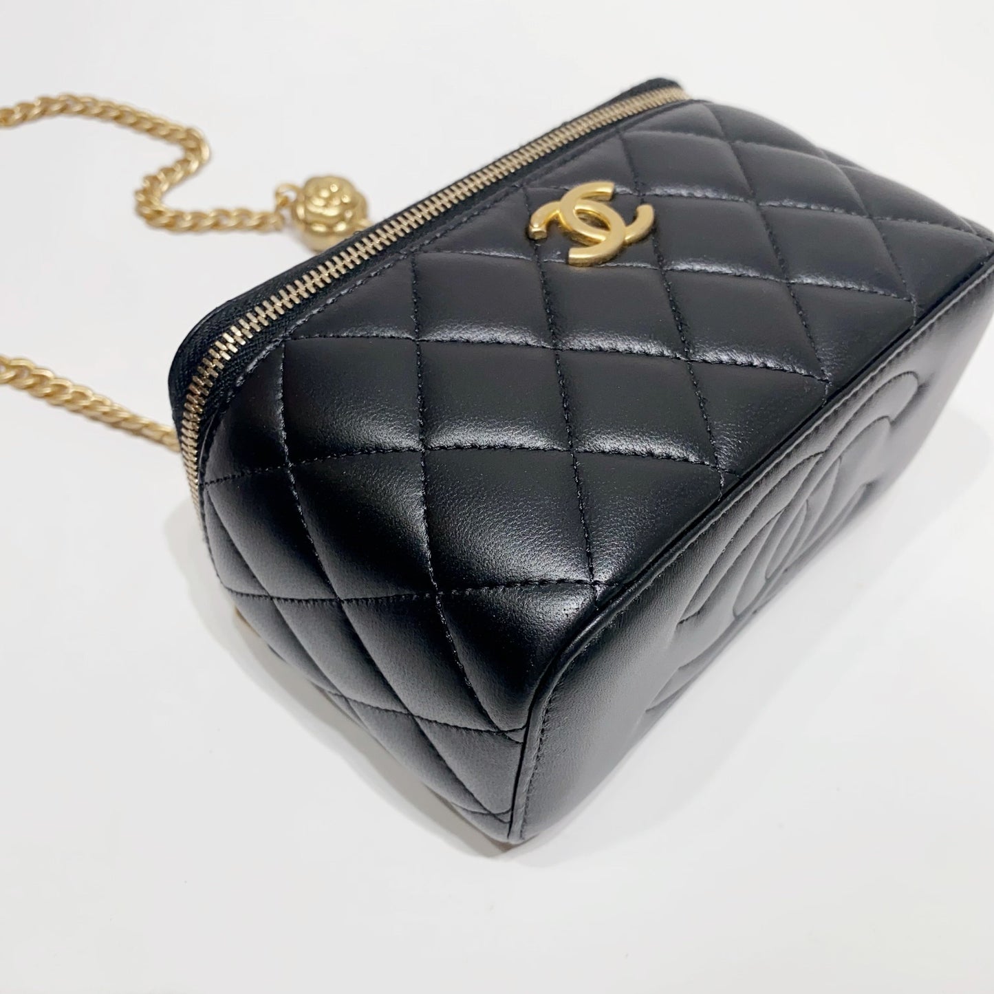 No.4278-Chanel Camellia Vanity With Chain