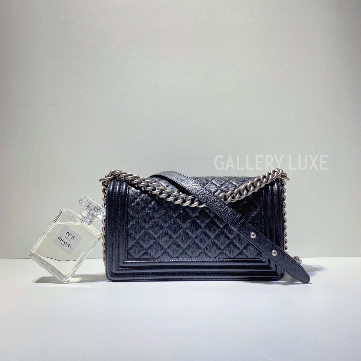 No.2957-Chanel Caviar Boy 25cm