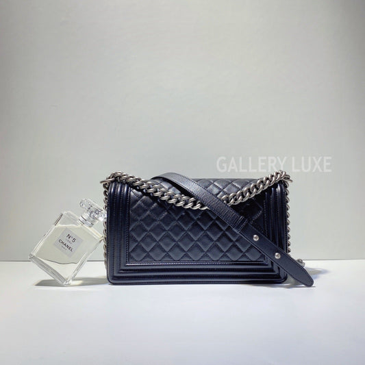 No.2957-Chanel Caviar Boy 25cm