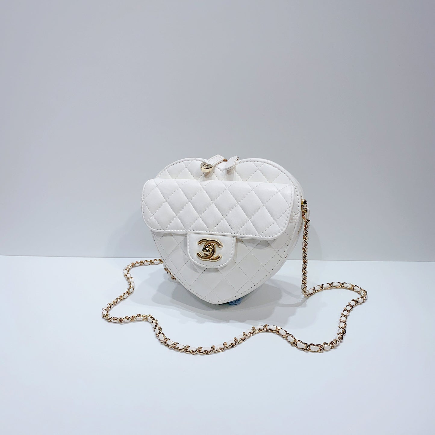 No.3781-Chanel Large CC In Love Heart Bag
