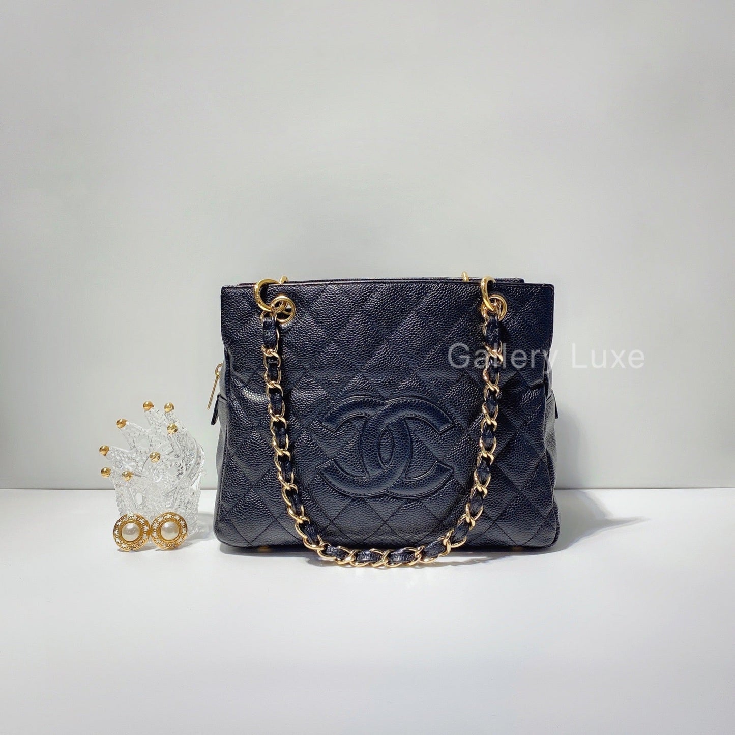 No.2547-Chanel Caviar Petite Timeless Tote Bag