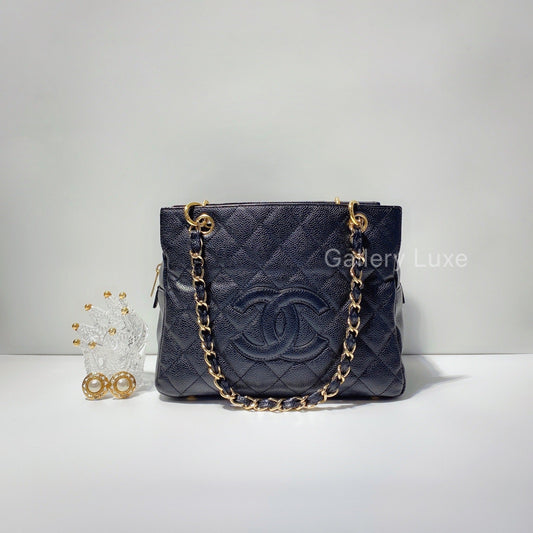 No.2547-Chanel Caviar Petite Timeless Tote Bag